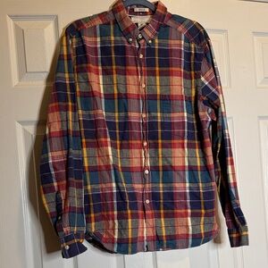 Men's Multicolor Plaid Shirt size XL